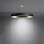 Żyrandol SATURNO SLIM 90 czarny SL.0798 Sollux Lighting