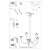 Żyrandol PICCOLO 3 czarny SL.0856 Sollux Lighting