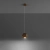 Lampa wisząca WOODY naturalne drewno SL.1011 Sollux Lighting