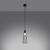 Lampa wisząca SUBA 1 czarna SL.1165 Sollux Lighting