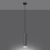 Lampa Wisząca LAGOS 1 chrom SL.1204 Sollux Lighting