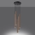 Lampa wisząca PASTELO 5P drewno SL.1270 Sollux Lighting