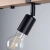 Plafon ZUCA 4 czarny SL.1298 Sollux Lighting