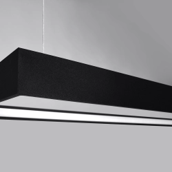 Żyrandol TUULA M czarny LED 4000K TH.163 Thoro Lighting