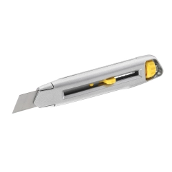 Nóż do tapet Interlock, metalowy, ostrze łamane 18 mm STANLEY 4-10-018