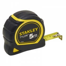 Miara Stanley Tylon 5 m x 19 mm obudowa z tworzywa - luz STANLEY 1-30-697