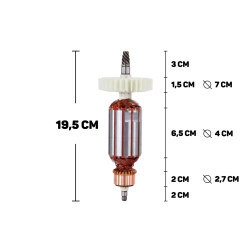 Wirnik do polerki samochodowej PROFI 1400W G80296 (1)