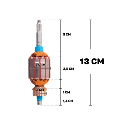 Wirnik do szlifierki oscylacyjnej mimośrodowej 3w1 230V (1)