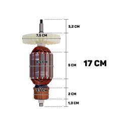 Wirnik do piły elektrycznej łańcuchowej ( straight engine) 2400W (1)